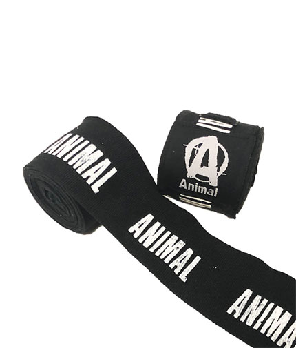 UNIVERSAL ANIMAL Animal Fight Wraps 5 Meter Elastic / Black
