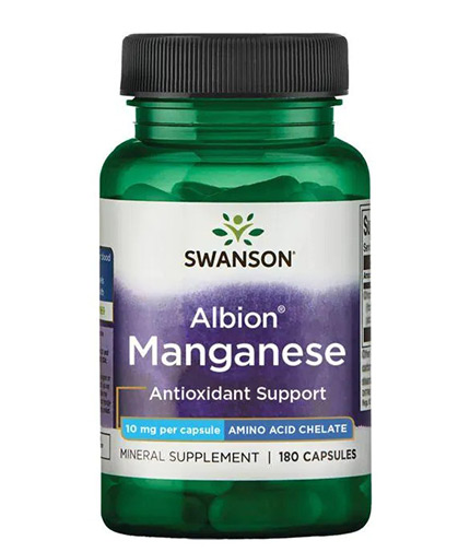 swanson Albion Manganese 10 mg / 180 Caps