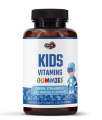 PURE NUTRITION Kids Vitamins - Cherry, Strawberry and Orange / 90 Gummies