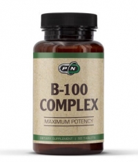 PURE NUTRITION Vitamin B-100 Complex Sustained Release / 50 Tabs