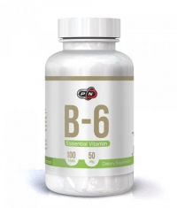 PURE NUTRITION Vitamin B-6 (Pyridoxine) 50 mg / 100 Tabs