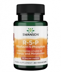 SWANSON R-5-P Riboflavin-5-Phosphate 50 mg / 60 Vcaps