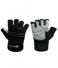 PURE NUTRITION Gloves Mens Advanced Wristwraps / Grey & Black