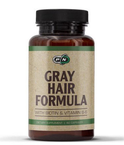 PURE NUTRITION Gray Hair Formula / 60 Caps
