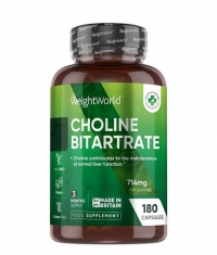 WEIGHT WORLD Choline Bitartrate 714 mg / 180 Caps