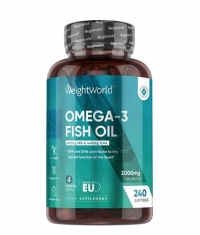 WEIGHT WORLD Omega-3 Fish Oil / 240 Softgels