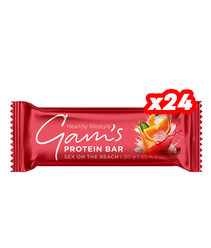 GAM\'S Limited Edition Protein Bar Box / 24 x 50 g