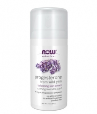 NOW Progesterone from Wild Yam Balancing Skin Cream / Lavender Scent