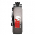GORILLA WEAR Gradient Water Bottle / Black - Gray / 1000 ml
