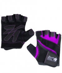 GORILLA WEAR Women's Fitness Gloves / Black - Purple