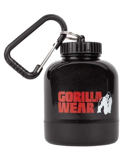 GORILLA WEAR Supplement Funnel Keychain / Black