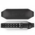 GORILLA WEAR Padded Leather Lifting Belt / Black - Black / 6 Inches
