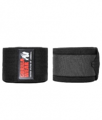 GORILLA WEAR Knee Wraps / Black / 250 cm