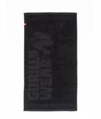 GORILLA WEAR Medium Towel / Black