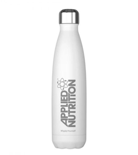 APPLIED NUTRITION Stainless Steel Flask / 500 ml / White