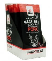 AMMI Pork Meat Bar with Cranberries Box / 11 x 40 g