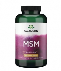 SWANSON MSM 500 mg / 250 Caps
