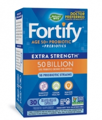 NATURES WAY Primadophilus Fortify 50+ 50 Billion Probiotic / 30 Vcaps.