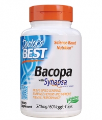 DOCTOR'S BEST Bacopa with Synapsa 320 mg / 60 Vcaps