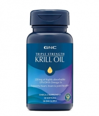 GNC Krill Oil Triple / 30 Softgels