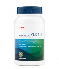 GNC Cod Liver Oil / 90 Softgels