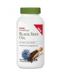 GNC SuperFoods Black Seed Oil 500 mg / 90 Softgels