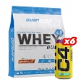 PROMO STACK Whey Protein Build 2.0 Bag + 6 Free C4 Explosinve Energy / 500 ml