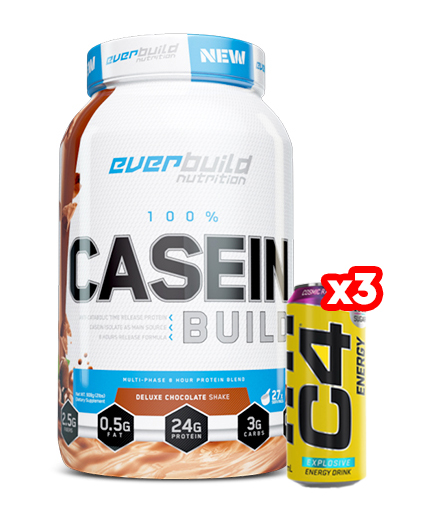 PROMO STACK Micellar Casein + 3 Free C4 Explosive Energy / 500 ml
