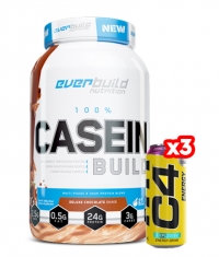 PROMO STACK Micellar Casein + 3 Free C4 Explosive Energy / 500 ml