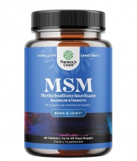 NATURE\'S CRAFT MSM / 60 Tabs