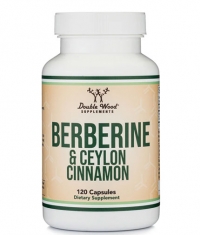DOUBLE WOOD Berberine with Ceylon Cinnamon / 120 Caps