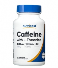 NUTRICOST Caffeine + L-Theanine / 30 Caps