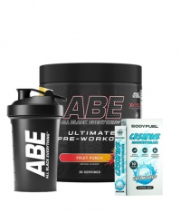 PROMO STACK 1+2 FREE - ABE Ultimate Pre-Workout + BodyFuel Creatine + ABE Shaker