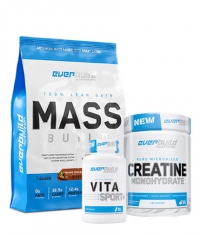 PROMO STACK 1+2 FREE - Mass Build + Creatine Monohydrate + Vita Sport+