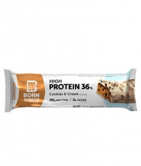 BORN WINNER Deluxe Protein Bar / 55 g / Cookies & Cream