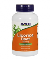 NOW Licorice Root 450mg. / 100 Caps.