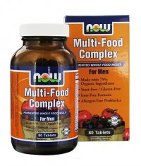 NOW Multi-Food Complex for Men 80 Tabs.