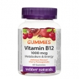 WEBBER NATURALS Vitamin B 12 1000 mcg (Cyanocobalamin) / 60 Gummies