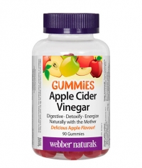 WEBBER NATURALS Apple Cider Vinegar / 90 Gummies