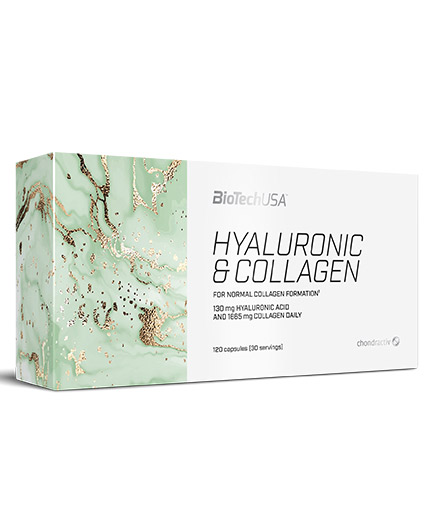 biotech-usa Hyaluronic & Collagen / 120 Caps