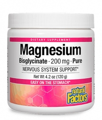 NATURAL FACTORS Magnesium Bisglycinate 200 mg