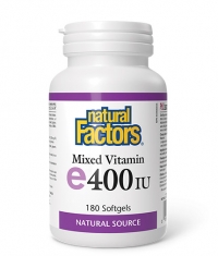 NATURAL FACTORS Vitamin E 400 IU / 180 Softgels