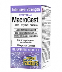 NATURAL FACTORS MacroGest Plant Enzyme Formula 280 mg / 60 Caps