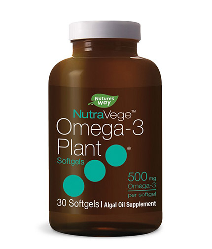 natures-way NutraVege Omega-3 500 mg / 30 Softgels