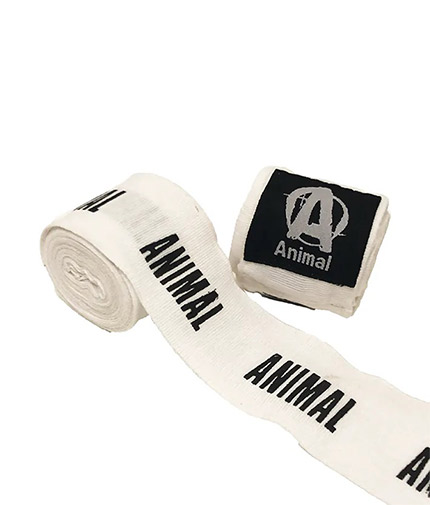 UNIVERSAL ANIMAL Animal Fight Wraps 5 Meter Elastic / White