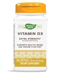 NATURES WAY Vitamin D3 2000IU / 240 Soft.