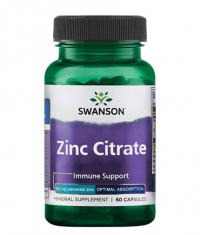 SWANSON Zinc Citrate 50mg. / 60 Caps