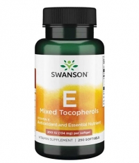 SWANSON Vitamin E Mixed Tocopherols 200IU / 250 Soft