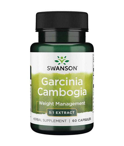 swanson Garcinia Cambogia 5:1 Extract 80mg. / 60 caps