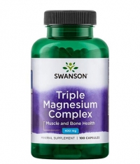 SWANSON Triple Magnesium Complex 400mg. / 100 Caps